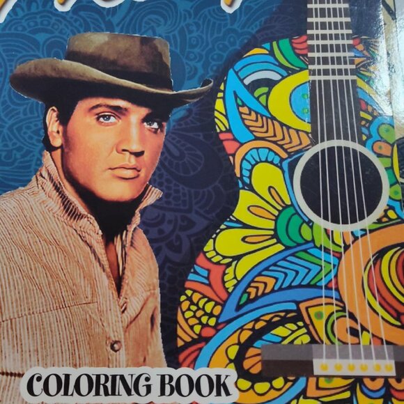 Elvis Presely Coloring books set of 13 - Picture 11 of 13
